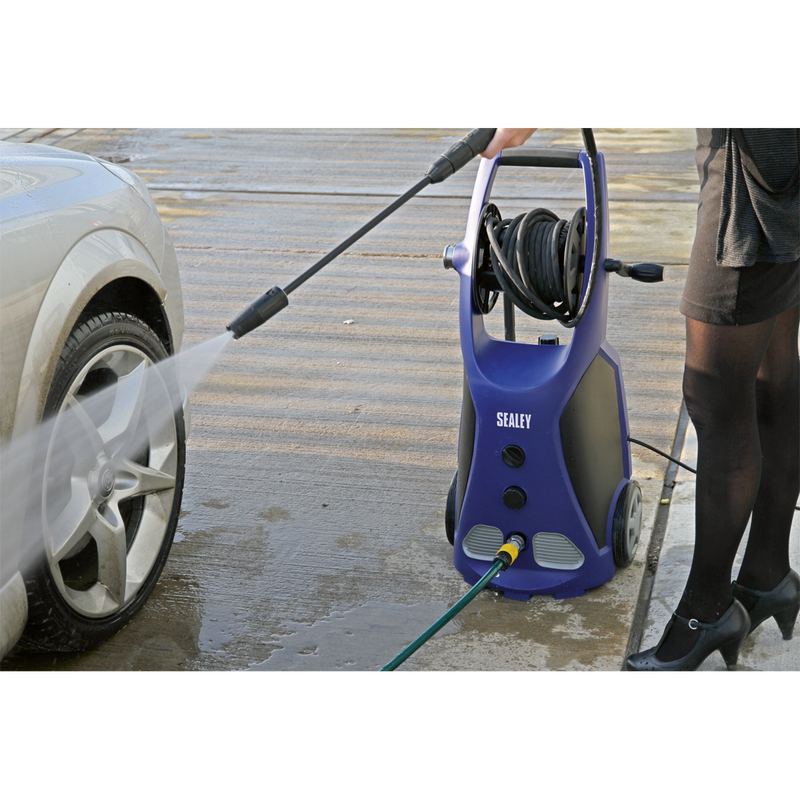 Sealey PW3500 Professional Pressure Washer with TSS & Rotablast® Nozzle 140bar 2100W/230V - additional view 3