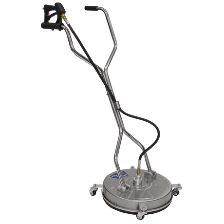 Sealey PWAK18 18" Surface Cleaner with Dual Handle & Rotating Spray Bar - Stainless Steel