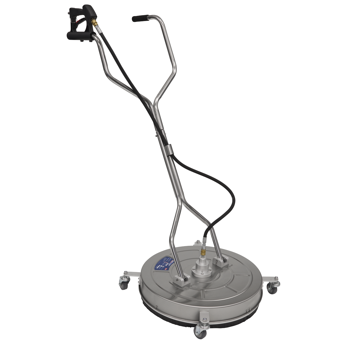 Sealey PWAK24 24" Surface Cleaner with Dual Handle & Rotating Spray Bar - Stainless Steel