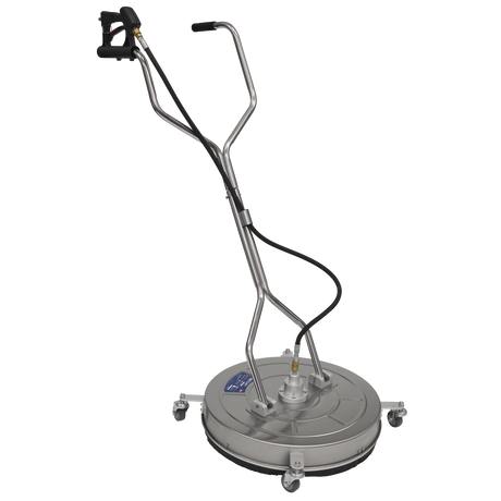Sealey PWAK24 24" Surface Cleaner with Dual Handle & Rotating Spray Bar - Stainless Steel