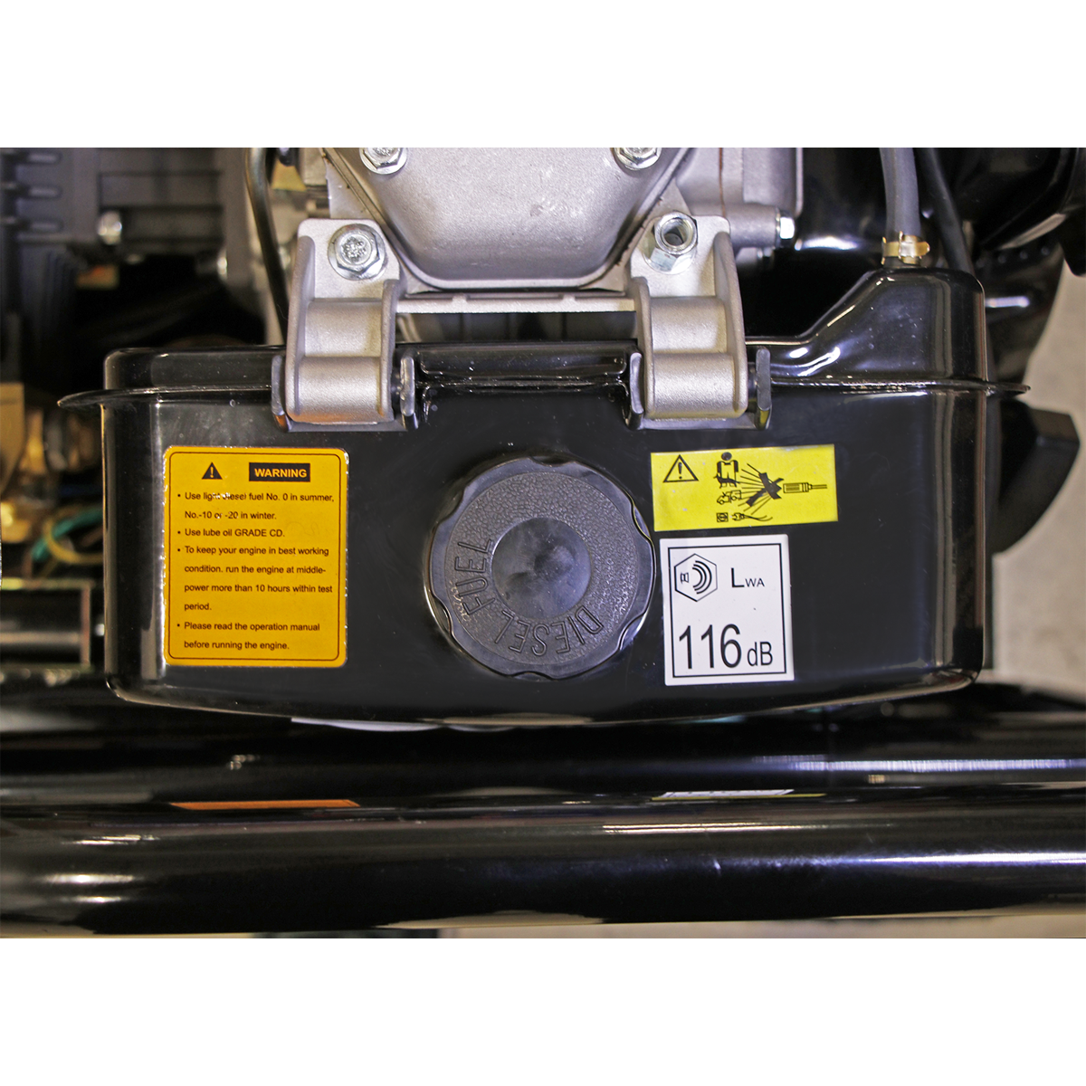 Sealey PWDM3600 Pressure Washer 290bar 900L/hr 10hp - Diesel - additional view 5
