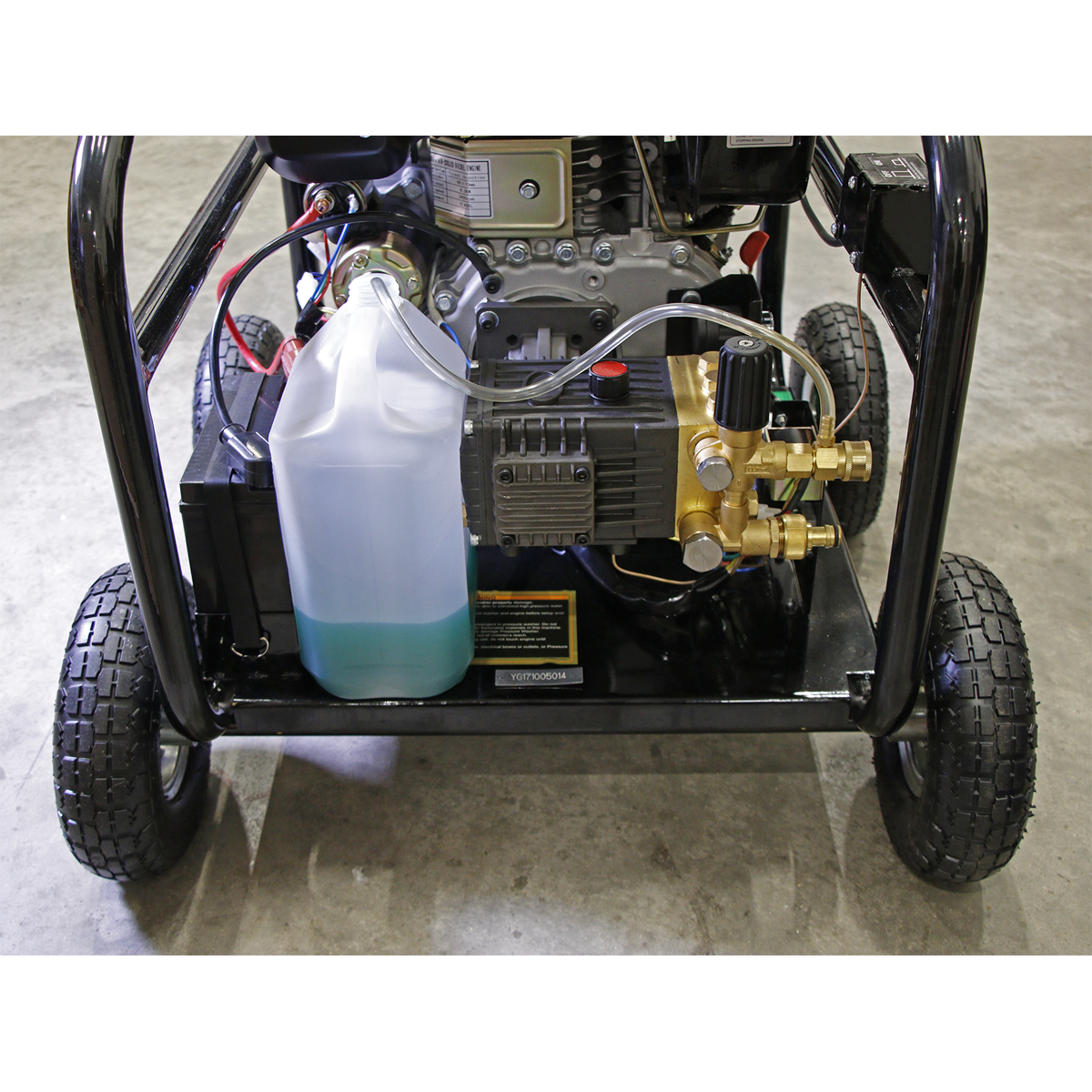 Sealey PWDM3600 Pressure Washer 290bar 900L/hr 10hp - Diesel - additional view 8