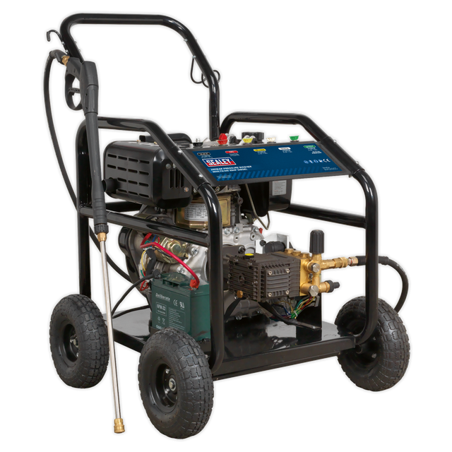 Sealey PWDM3600 Pressure Washer 290bar 900L/hr 10hp - Diesel