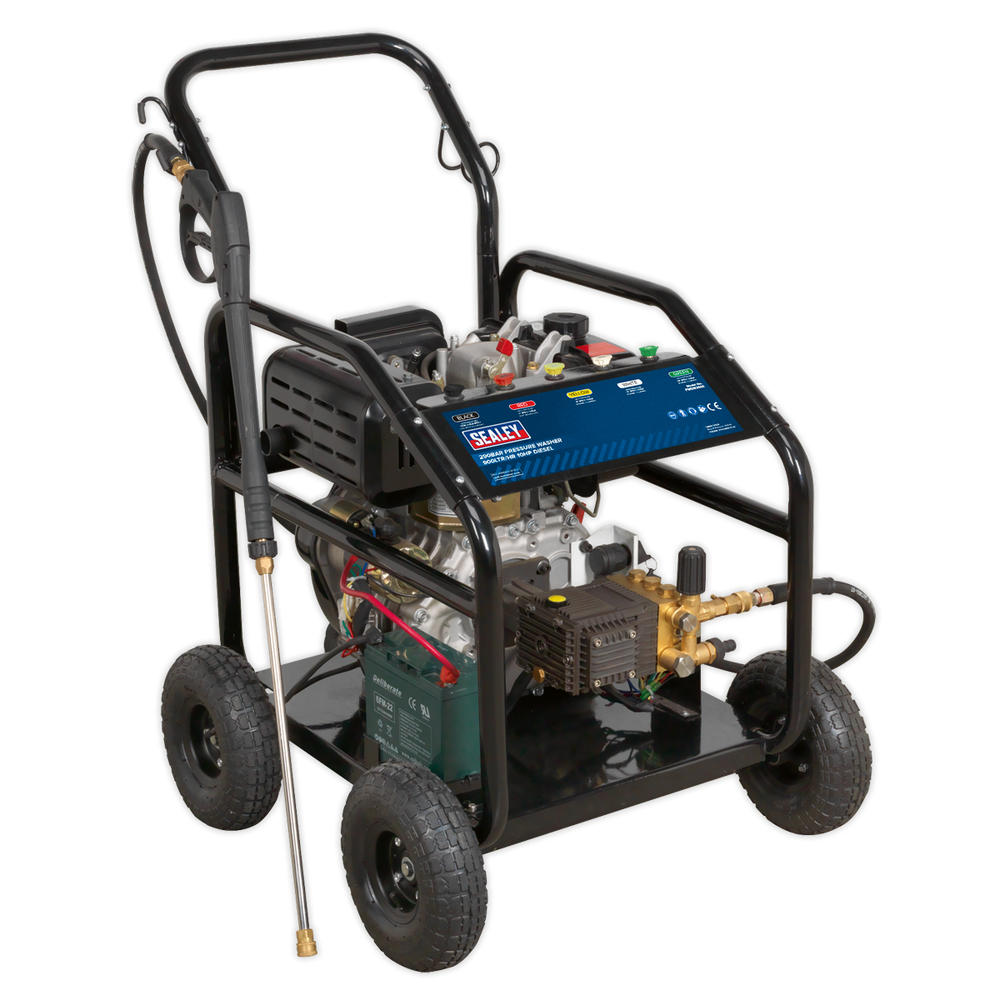 Sealey PWDM3600 Pressure Washer 290bar 900L/hr 10hp - Diesel - additional view 9