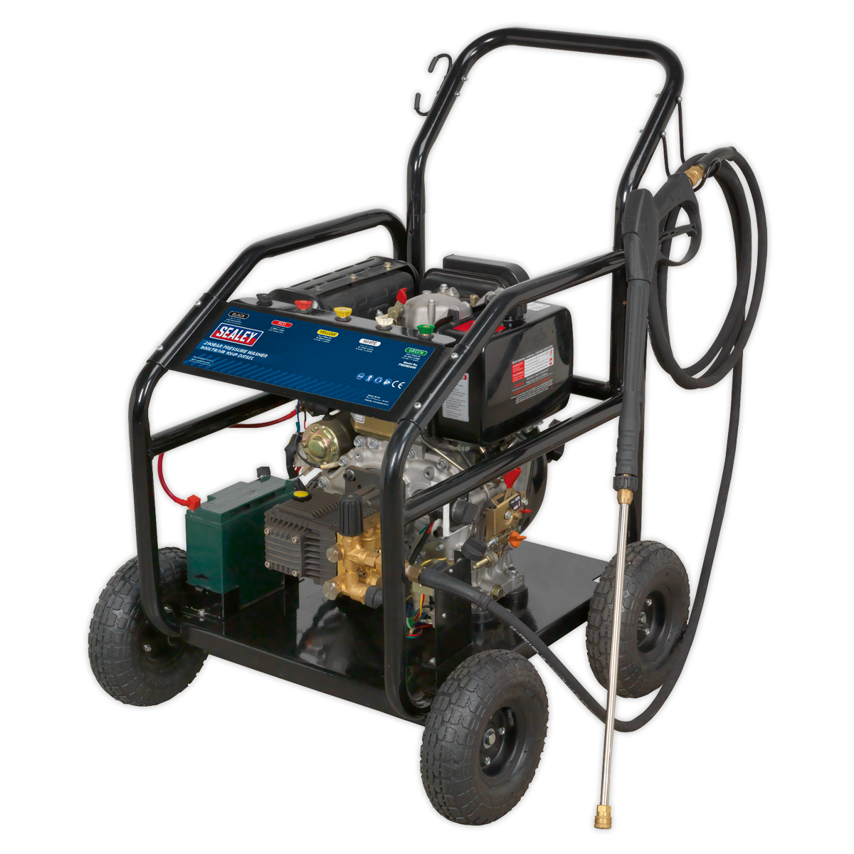 Sealey PWDM3600 Pressure Washer 290bar 900L/hr 10hp - Diesel - additional view 3