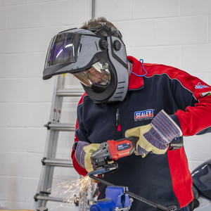 Sealey PWH603 Auto Darkening Solar Powered Flip-Up Welding Helmet Shade 9-13 - additional view 4