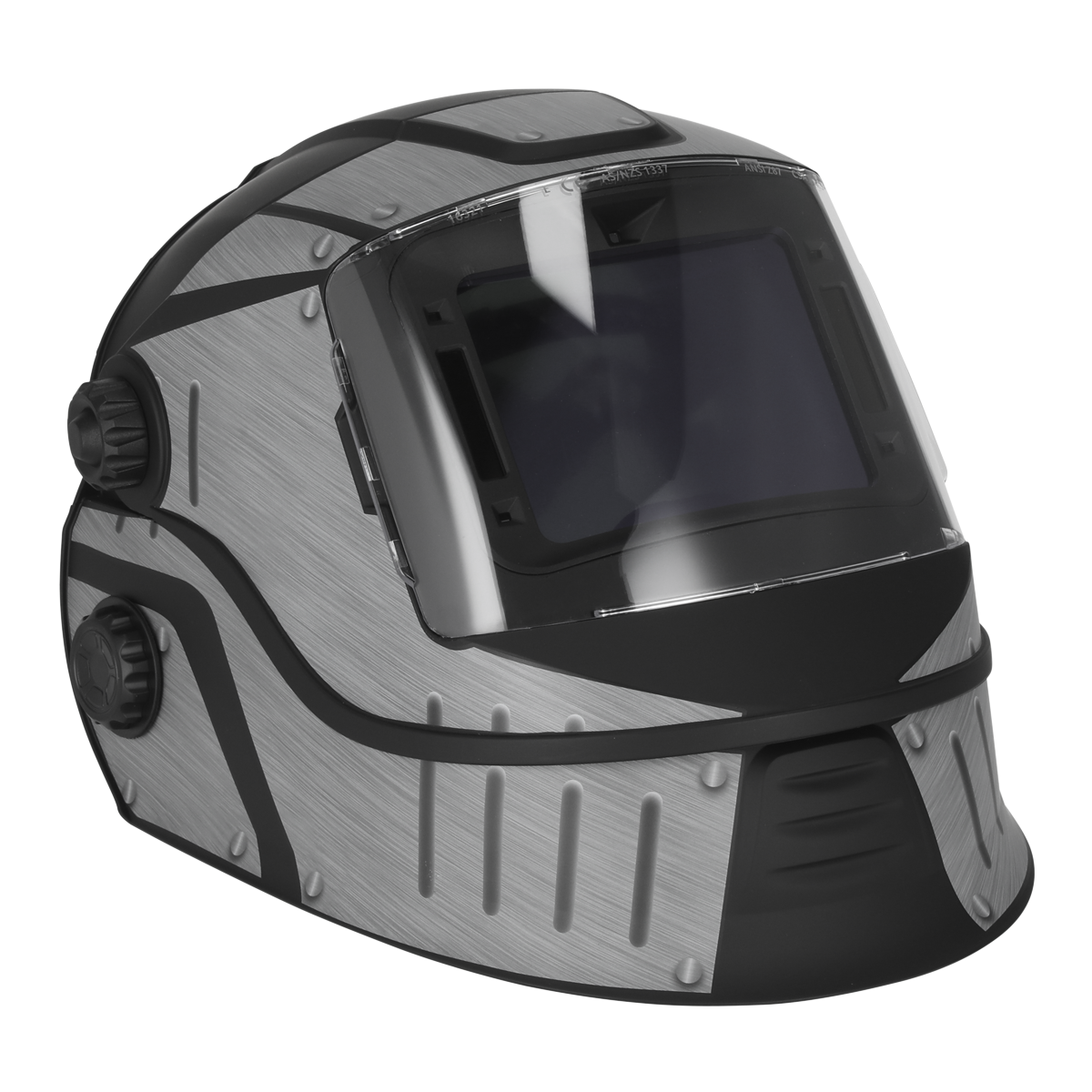 Sealey PWH603 Auto Darkening Solar Powered Flip-Up Welding Helmet Shade 9-13 - additional view 6