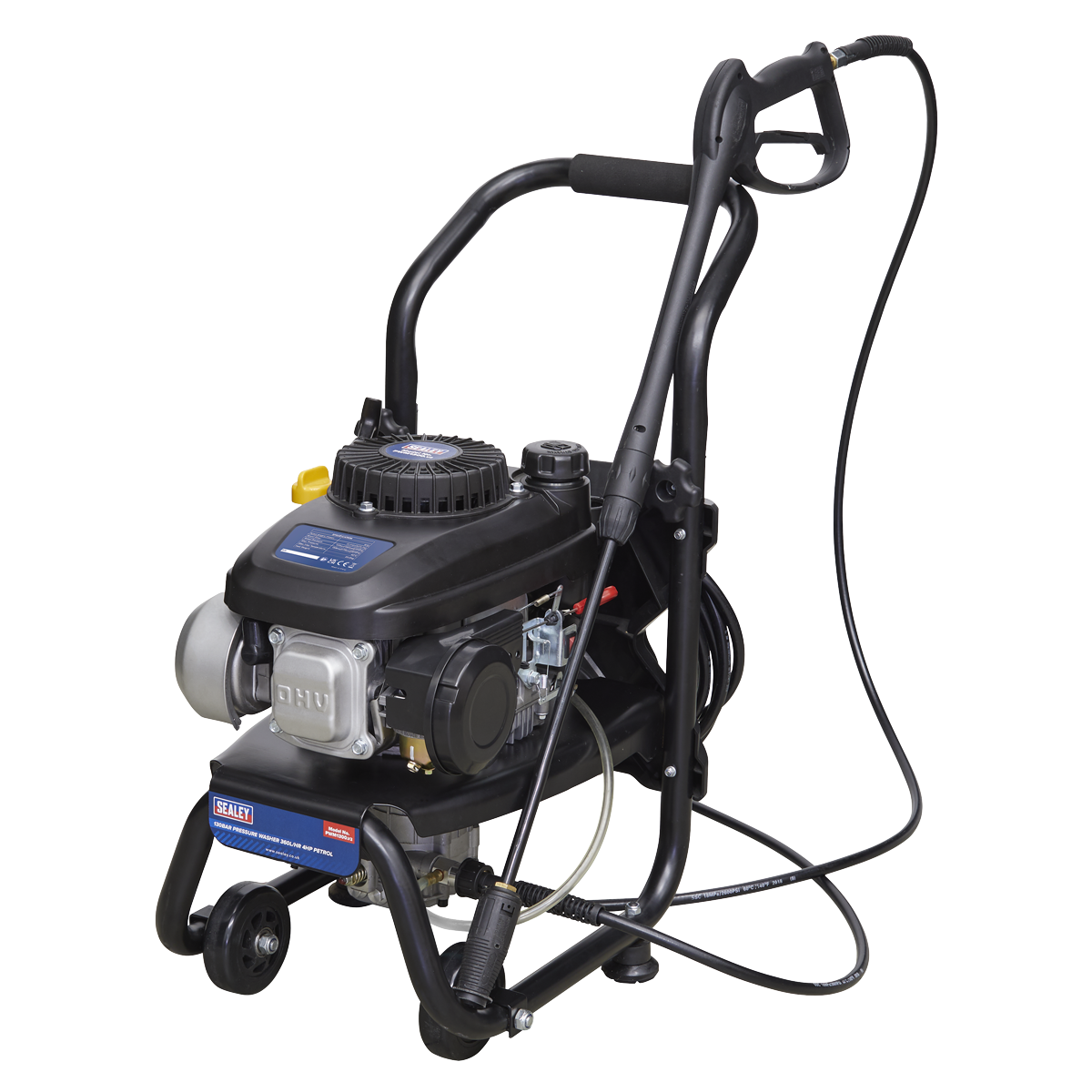 Sealey PWM1300 Pressure Washer 150bar 576L/hr 4hp - Petrol - additional view 7