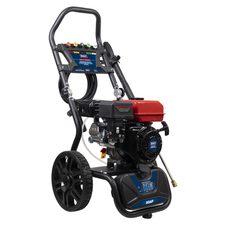 Sealey PWM2500 Pressure Washer 220bar 570L/hr 5.8hp - Petrol