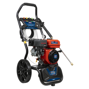 Sealey PWM2500SP Pressure Washer 198bar 513L/hr Self-Priming 5.8hp Petrol