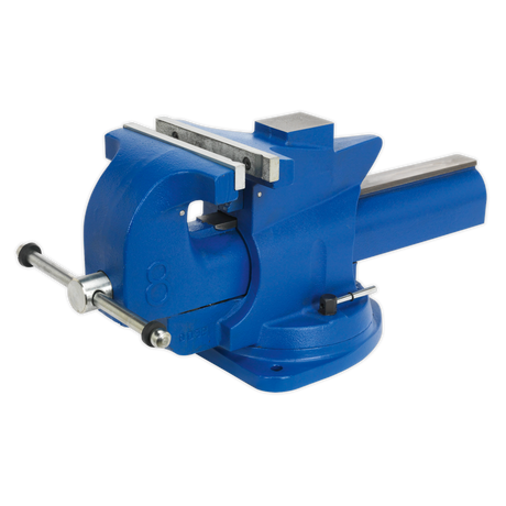 Sealey QAV200 Quick Action Cast Iron Vice with Swivel Base 200mm