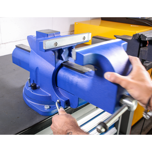 Sealey QAV200 Quick Action Cast Iron Vice with Swivel Base 200mm - additional view 3