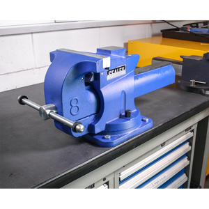 Sealey QAV200 Quick Action Cast Iron Vice with Swivel Base 200mm - additional view 4