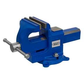 Sealey QAVE100 Quick Action SG Iron Vice with Swivel Base 100mm