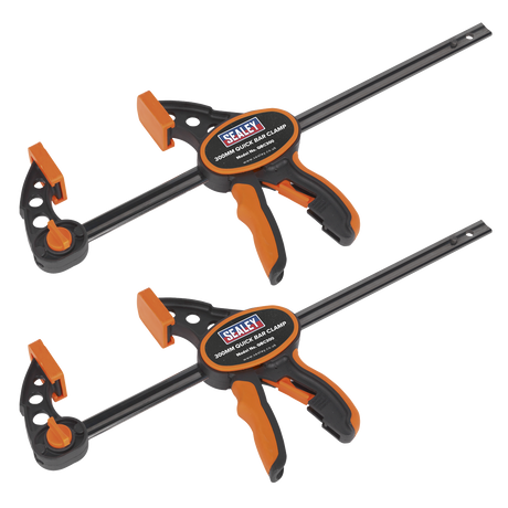 Sealey QBC3002 Quick Bar Clamp Set 300mm 2pc