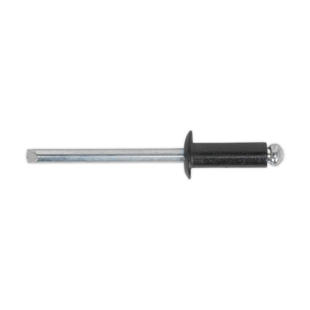 Sealey RAB4814S Aluminium Standard Flange Rivet 4.8 x 14mm, Black - Pack of 200