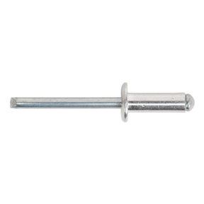 Sealey RB6412S Aluminium Standard Flange Blind Rivet 6.4 x 12mm - Pack of 200