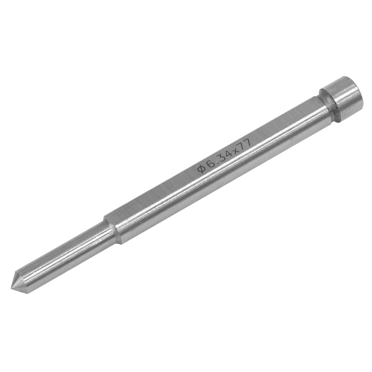 Sealey RBSP Worksafe® Short Straight Pin Pilot Rod 77mm