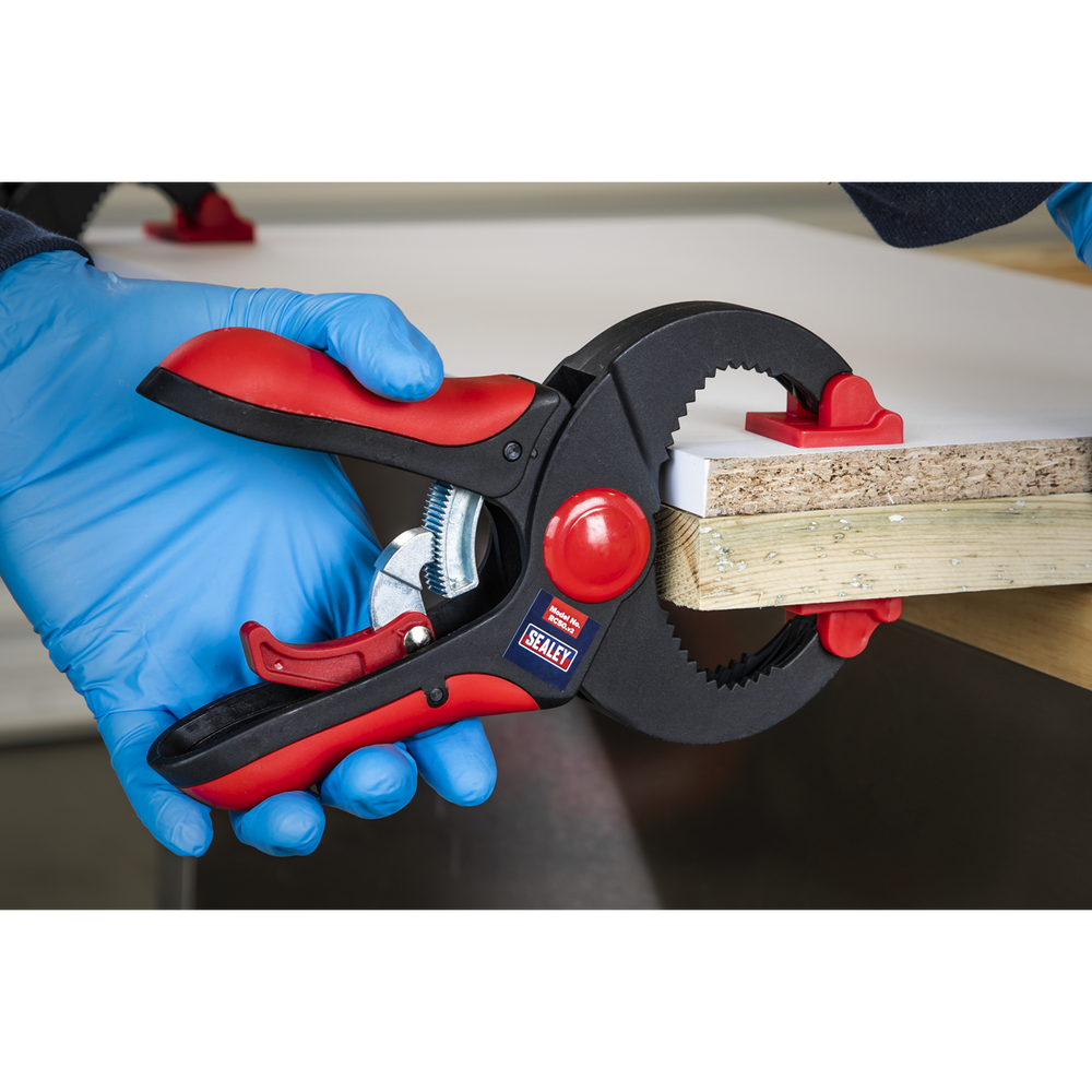 Sealey RC504 Ratchet Clamp Set 45mm 4pc - additional view 5