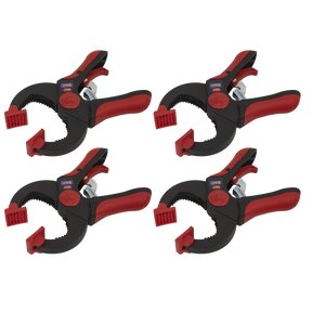Sealey RC504 Ratchet Clamp Set 45mm 4pc