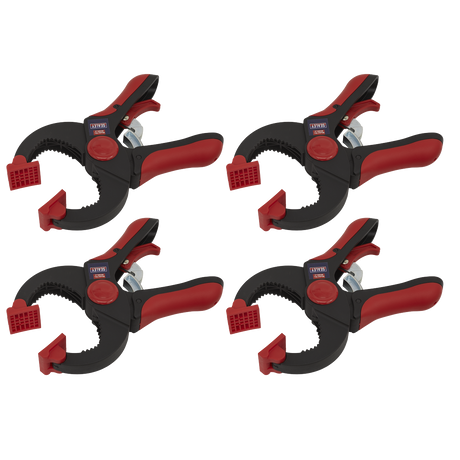 Sealey RC504 Ratchet Clamp Set 45mm 4pc