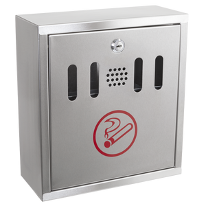 Sealey RCB02 Cigarette Bin Stainless Steel