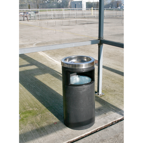 Sealey RCB06 Cigarette Ashtray & Litter Bin 8L - additional view 2