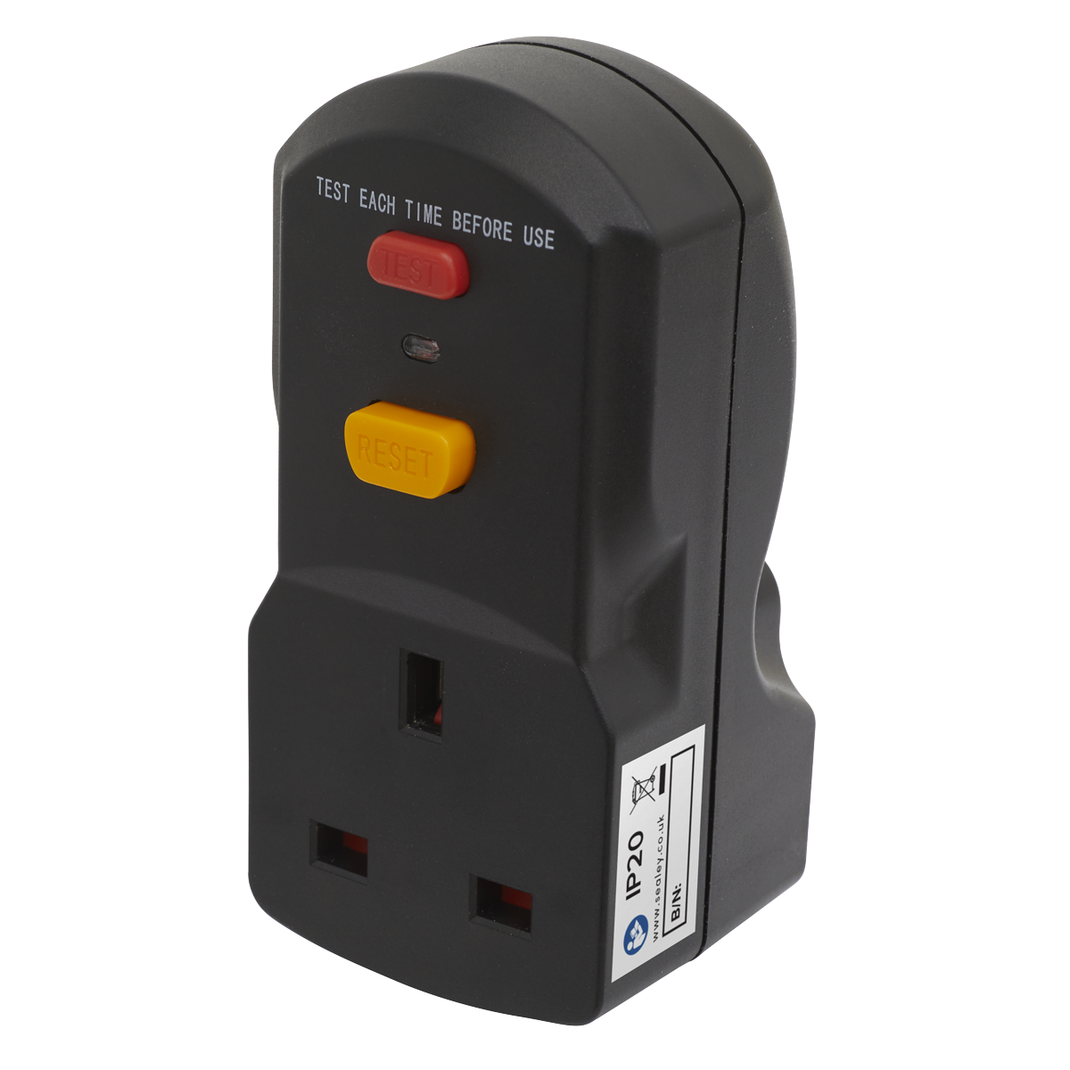Sealey RCD981 RCD Safety Adaptor 230V - additional view 2