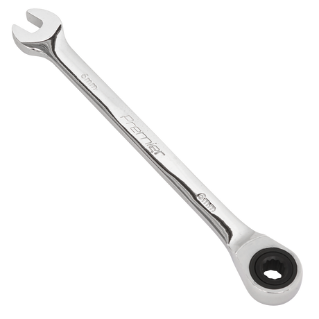 Sealey RCW06 Premier Combination Ratchet Spanner 6mm