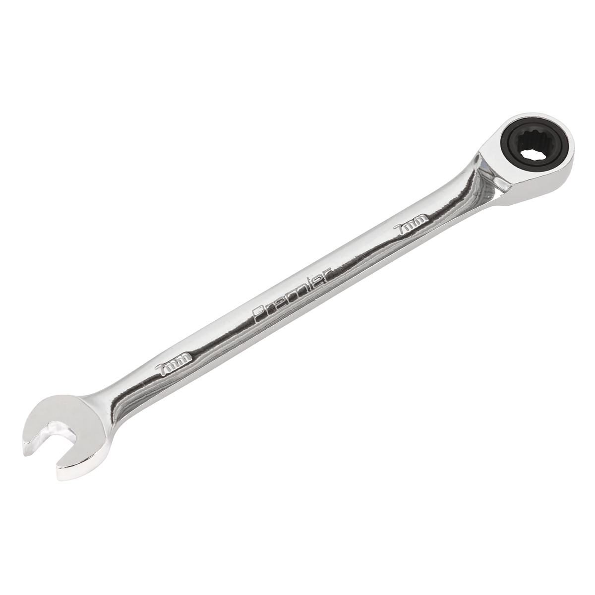 Sealey RCW07 Premier Combination Ratchet Spanner 7mm - additional view 2