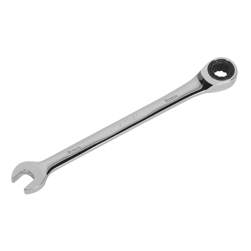 Sealey RCW08 Premier Combination Ratchet Spanner 8mm - additional view 2