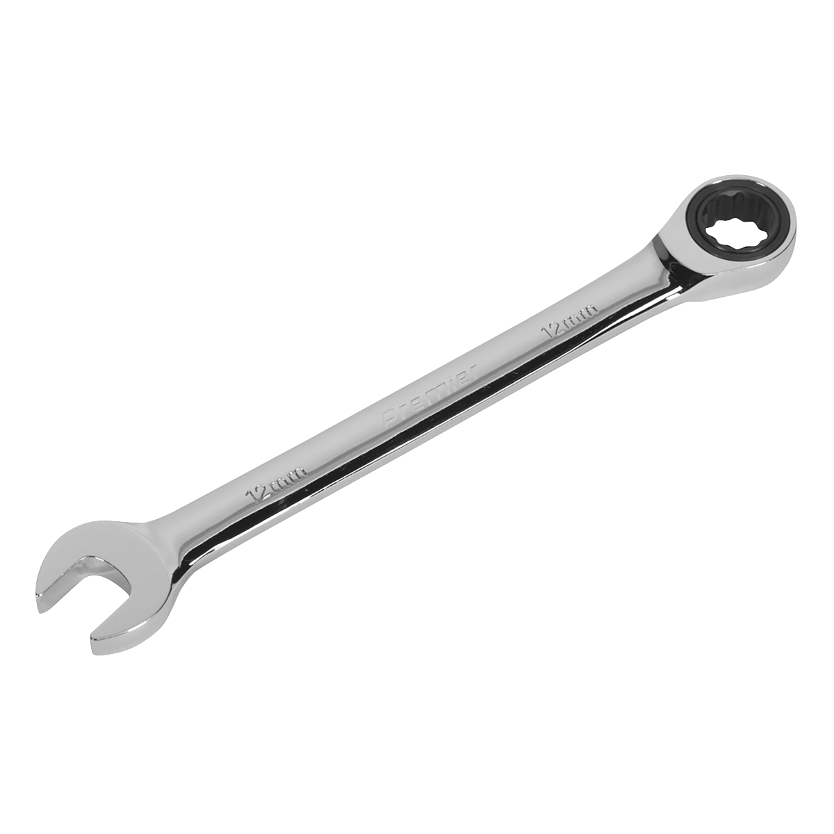 Sealey RCW12 Premier Combination Ratchet Spanner 12mm - additional view 2