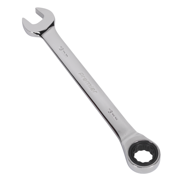 Sealey RCW13 Premier Combination Ratchet Spanner 13mm