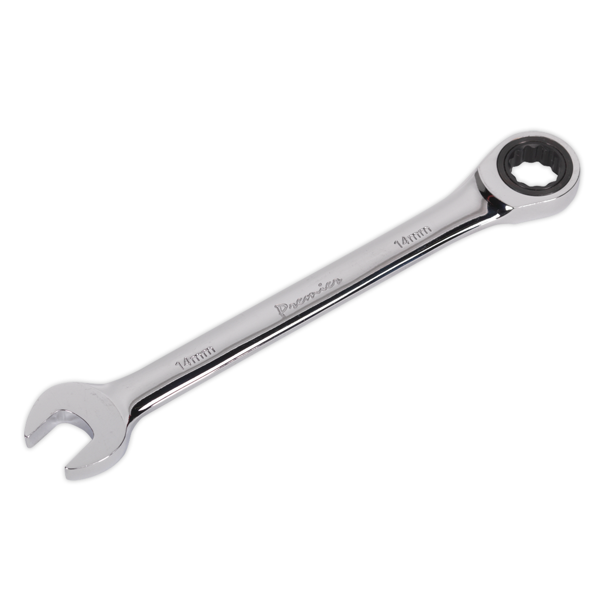 Sealey RCW14 Premier Combination Ratchet Spanner 14mm - additional view 4