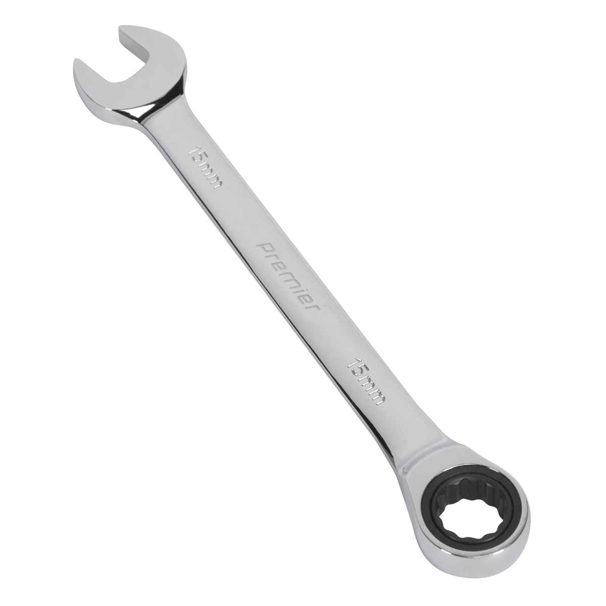 Sealey RCW15 Premier Combination Ratchet Spanner 15mm