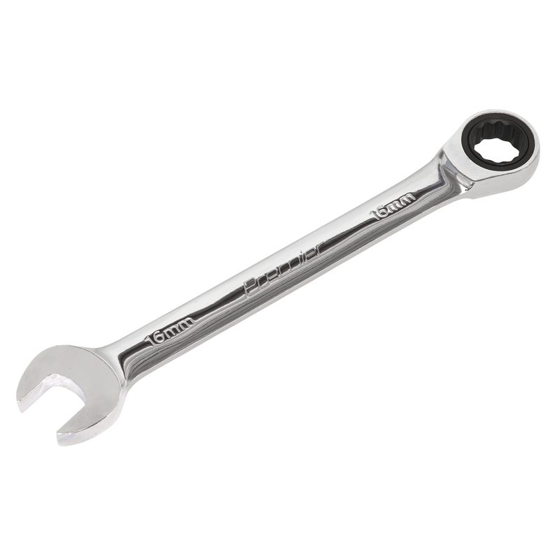 Sealey RCW16 Premier Combination Ratchet Spanner 16mm - additional view 2