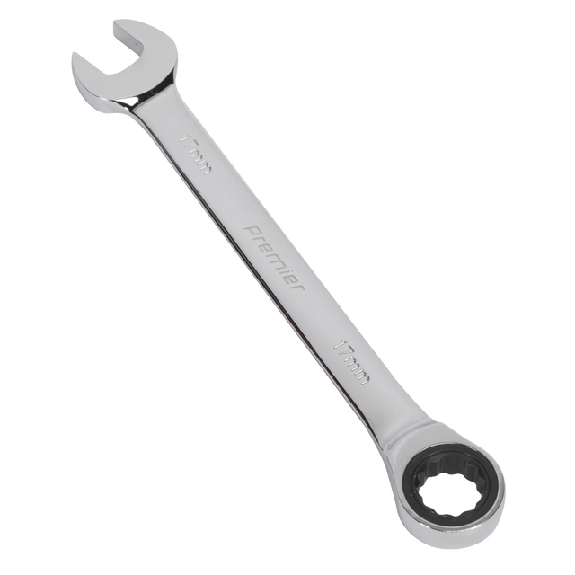 Sealey RCW17 Premier Combination Ratchet Spanner 17mm