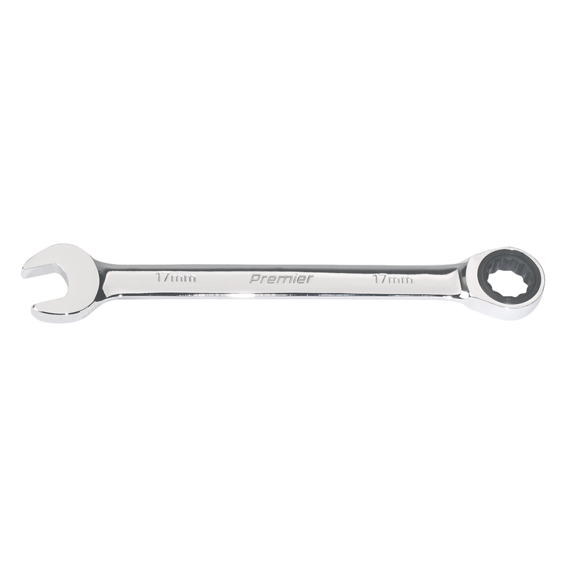 Sealey RCW17 Premier Combination Ratchet Spanner 17mm - additional view 3