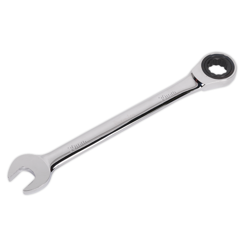 Sealey RCW30 Premier Combination Ratchet Spanner 30mm - additional view 4