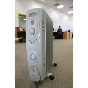 Sealey RD2500T 11-Element Oil Filled Radiator with Timer 2500W/230V - additional view 3