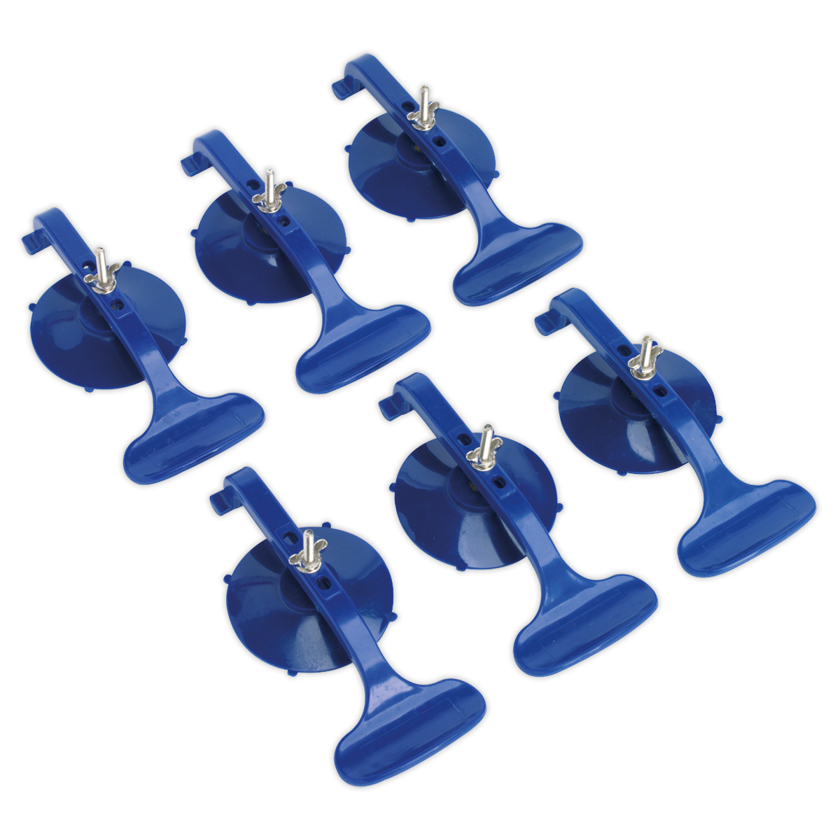 Sealey RE006 Suction Clamp Set 6pc