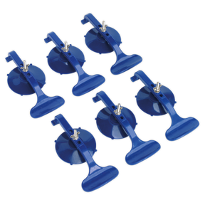 Sealey RE006 Suction Clamp Set 6pc