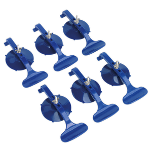 Sealey RE006 Suction Clamp Set 6pc
