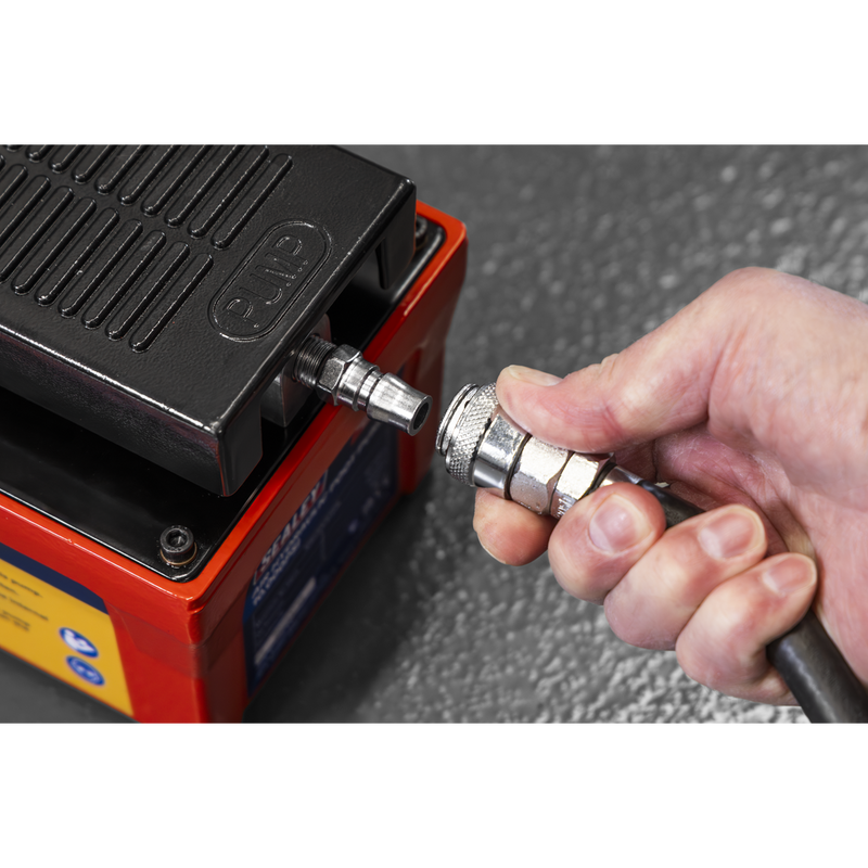 Sealey RE109 Air Hydraulic Foot Pump 10,000psi - additional view 3