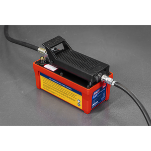 Sealey RE109 Air Hydraulic Foot Pump 10,000psi - additional view 4