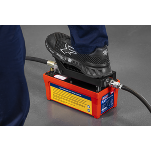 Sealey RE109 Air Hydraulic Foot Pump 10,000psi - additional view 5