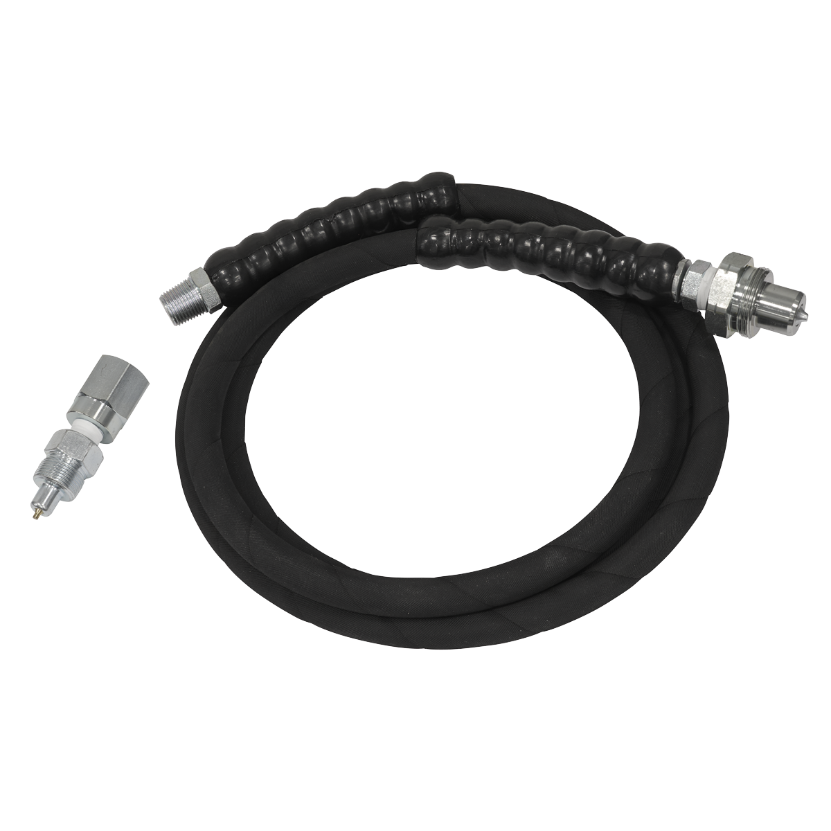 Sealey RE111 High Pressure Hydraulic Hose 3/8" & 3/8" to 1/4" Adaptor