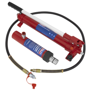 Sealey RE97.10-COMBO Snap Push Ram with Pump & Hose Assembly 10 Tonne - additional view 2
