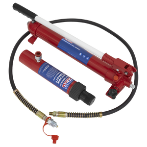 Sealey RE97.10-COMBO Snap Push Ram with Pump & Hose Assembly 10 Tonne - additional view 3