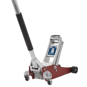Sealey RJA1550 Premier Low Profile Aluminium Trolley Jack with Rocket Lift 1.5 Tonne